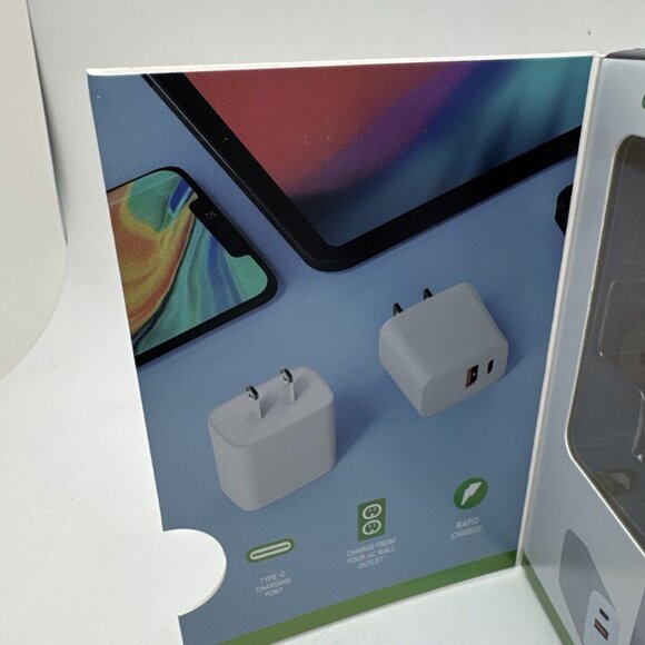 tech mod 20w dual usb wall charger White GR59 - Picture 4 of 5